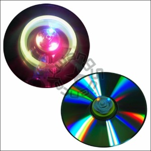 뉴 3색 LED CD 팽이 만들기(일반형/UFO형)-1인용/5인용