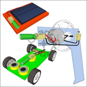전기자동차 &amp; 자가 손 발전 충전기 &amp; 태양광 충전기(3종 별매)