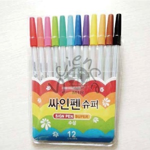 싸인펜(12색)(MIR-0342)
