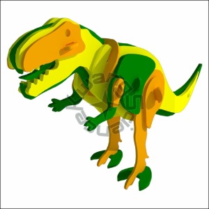 EVA 대형 공룡 티라노사우루스