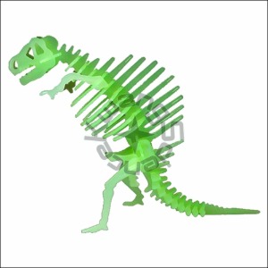 3D 야광 입체공룡 퍼즐 만들기(티라노사우루스)