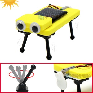 강아지태양광진동로봇(방향조절다리)(1인)